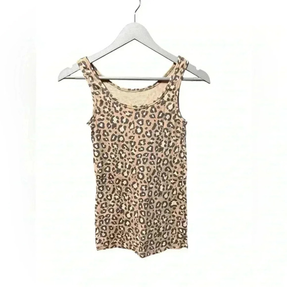 🟣A New Day Leopard Print Tank Top Medium - Picture 3 of 6